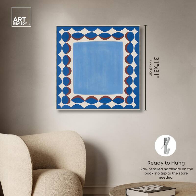 Framed in Color II Canvas by Art Remedy