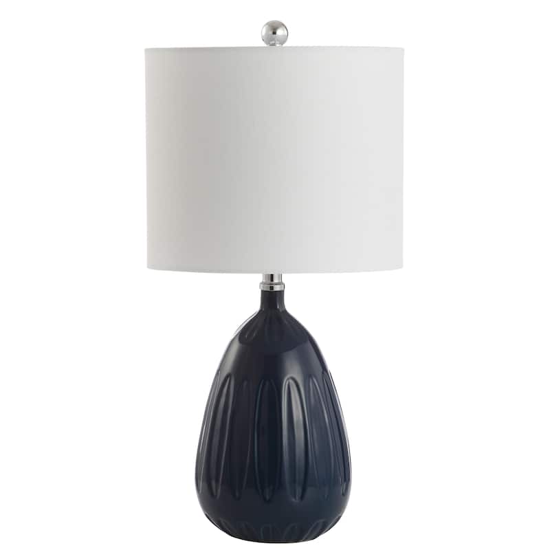 SAFAVIEH Lighting Jablanka 20" LED Table Lamp - 10"x10"x20" - 10Wx10Dx20H