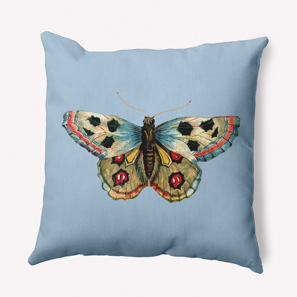 Brushfoot Butterfly Polyester Indoor Outdoor Pillow