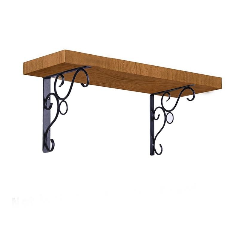 Shop Heavy Duty Iron Decorative Shelf Bracket Patio Garden Ornate Pair Multi Style Overstock 29035213