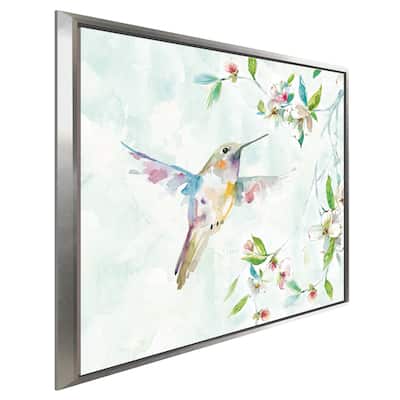 "Hummingbird I" by Carol Robinson Print on Floating Canvas