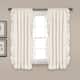 The Gray Barn Gila Curtain Panel Pair - 45" x 54" - 45 Inches - White