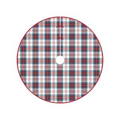 Morris Plaid Tree Skirt