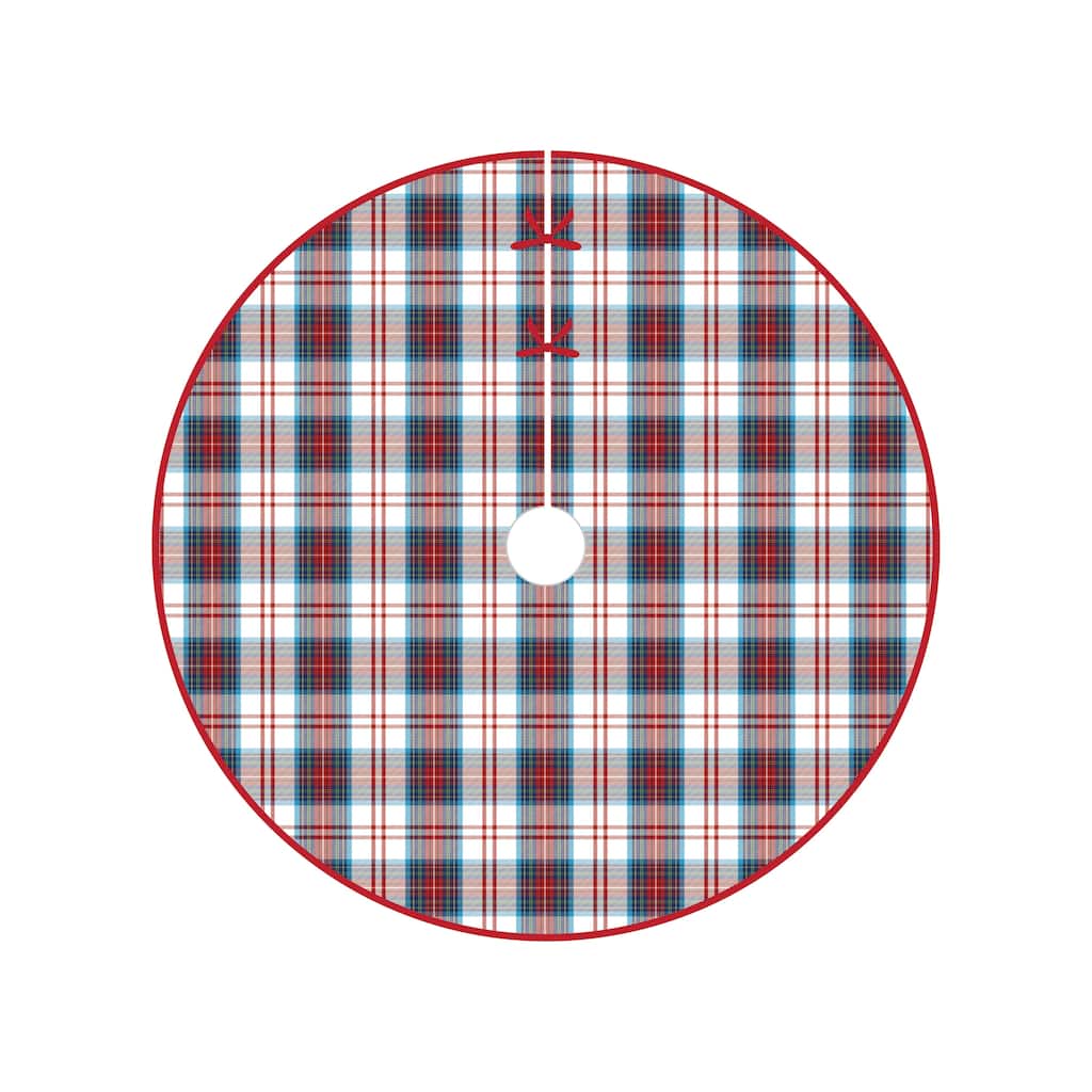 Morris Plaid Tree Skirt