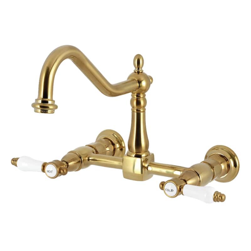 Bel-Air Wall Mount Bridge Kitchen Faucet