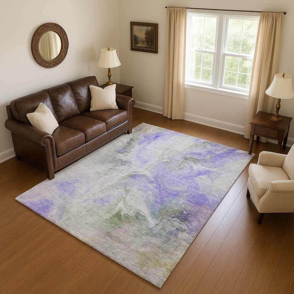Premium Washable Super Soft Abstract Modern Mayfield Rug