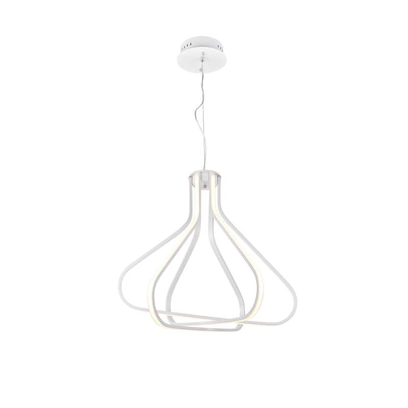 Dahlia 3 light in Black Pendant