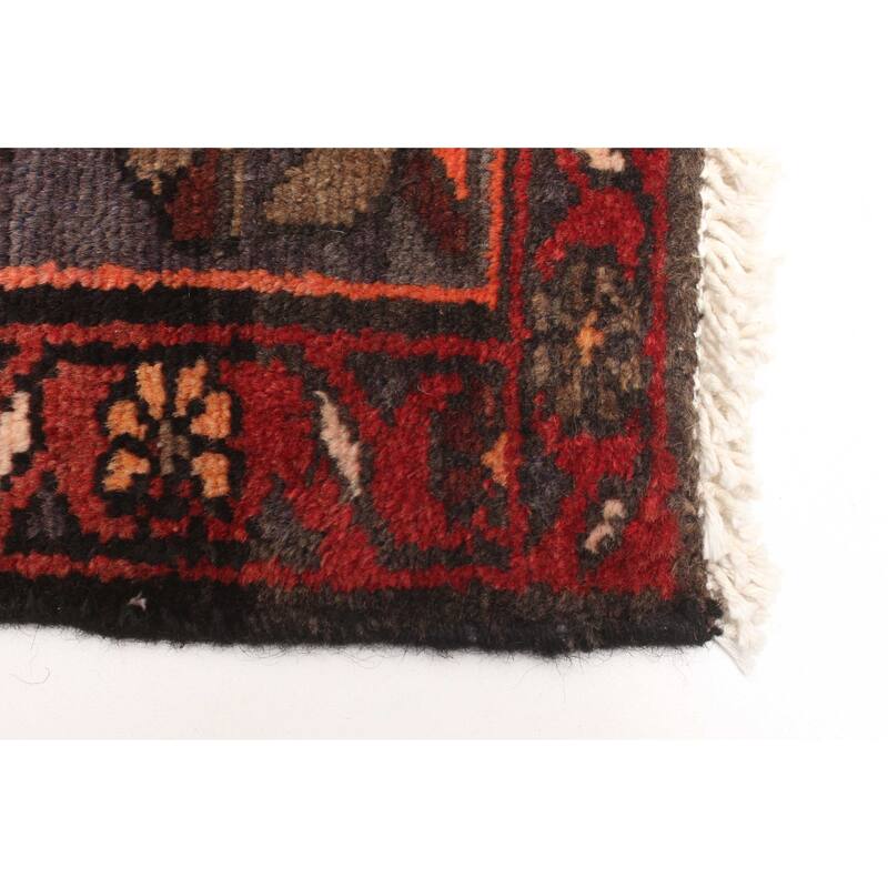 ECARPETGALLERY Hand-knotted Andelz Dark Red Wool Rug - 4'4 x 6'7