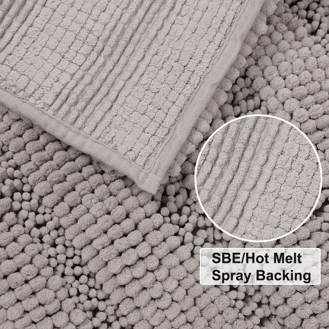 Hot Super Soft Shaggy Bath Mat Non Slip Bathroom Rug Microfiber Floor Mat Usa Bath Com Home Garden