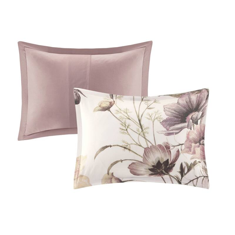 8 Piece Cotton Printed Comforter Set