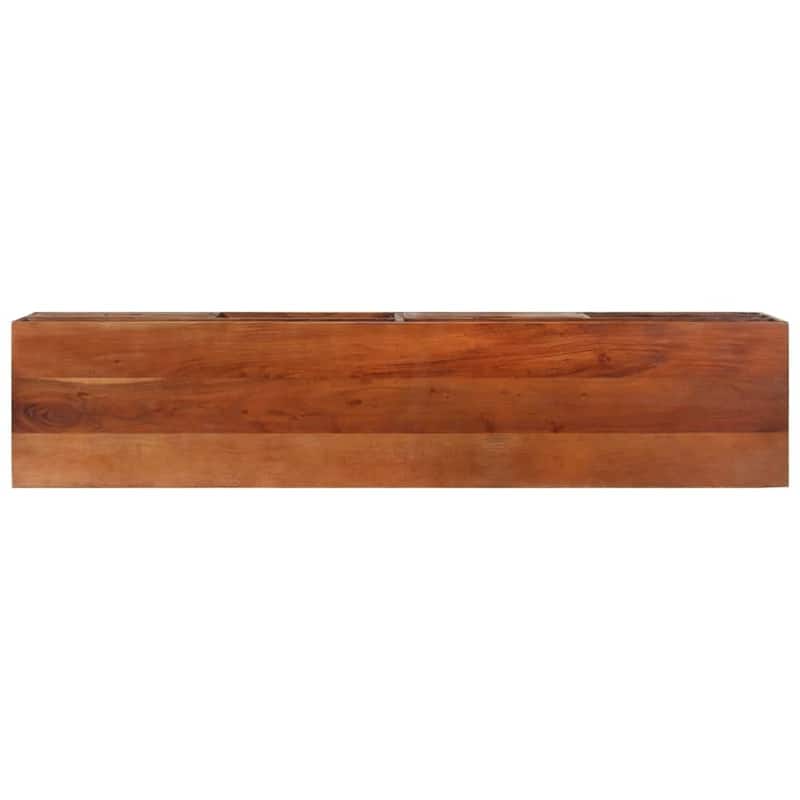 vidaXL TV Stand TV Unit Sideboard TV Console Media Unit Solid Acacia Wood