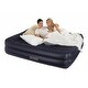 preview thumbnail 4 of 6, Intex Dura-Beam Pillow Rest Fiber Tech Air Mattress Bed w/ Built In Pump, Queen