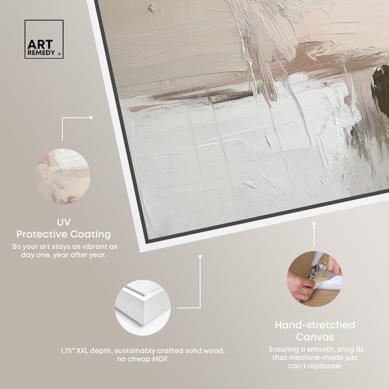 Gentle Strokes of Nature I Canvas by Art Remedy
