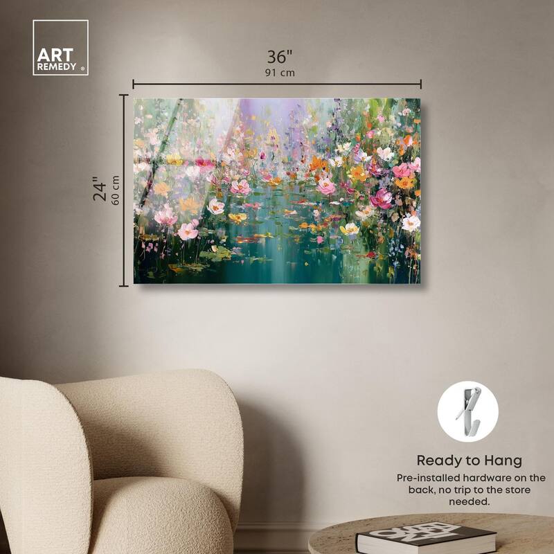 Picturesque Colors Acrylic by Art Remedy, Ready to Hang