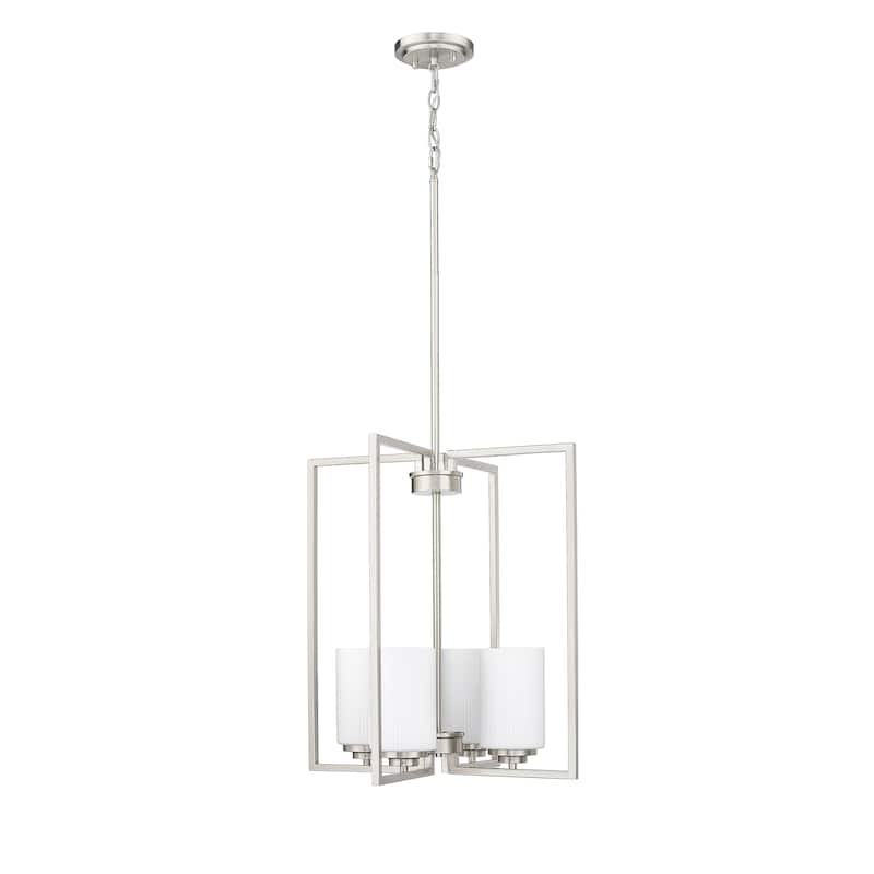 Luxx 4-Light Pendant light - Brushed Nickel - 20