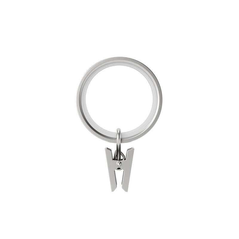 Umbra Cappa 1" Clip Rings, Set of 7 - Nickel