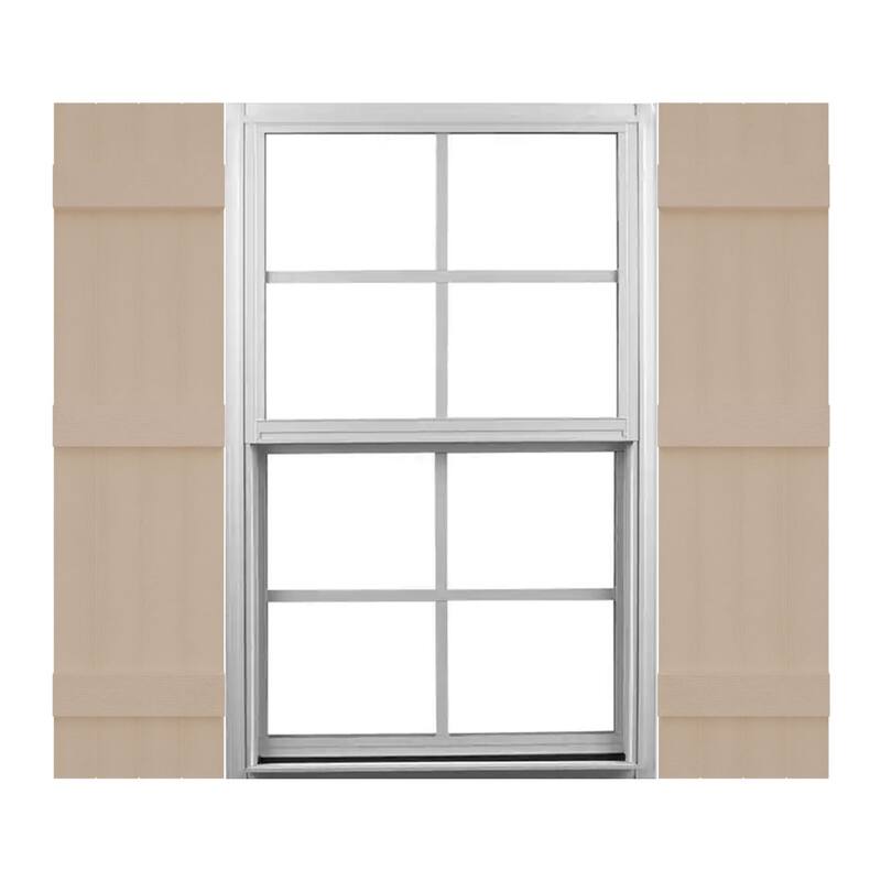 Mid-America Vinyl, Standard Size Four Board Joined Shutters