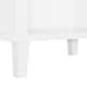 preview thumbnail 20 of 37, Wooden Kids Nightstand with One Drawer and One Shelf