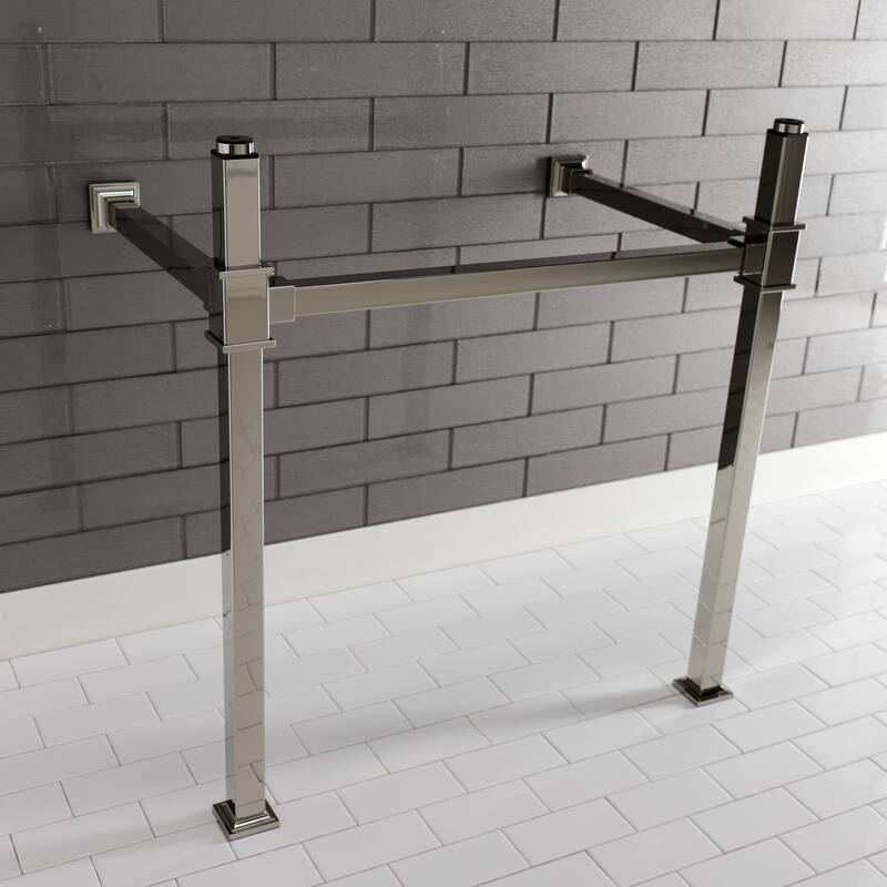 Kingston Brass Fauceture Stainless Steel Console Sink Legs