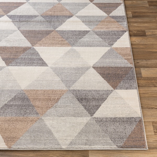 Yaz Contempo Triangles Area Rug Overstock 29077842