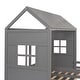 preview thumbnail 17 of 16, Dual Twin Size Platform Beds with Canopy Design and Underbed Storage Drawers