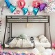 preview thumbnail 2 of 16, Twin Over Full Metal Bunk Bed with Strong Construction