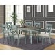 preview thumbnail 3 of 14, The Gray Barn Spring Mount Table with Cross Back Chairs 7-piece Dining Set