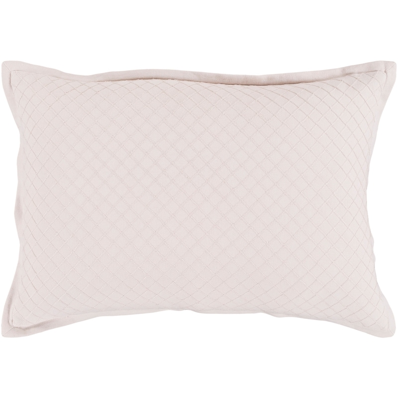 Artistic Weavers Sandra Geometric Blush Feather Down or Poly Filled Throw Pillow 13 inch x 19 inch