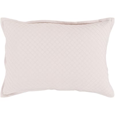 Artistic Weavers Sandra Geometric Blush Feather Down or Poly Filled Throw Pillow 13 inch x 19 inch