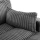 preview thumbnail 86 of 174, 41" W Plush Corduroy Chaise Lounge with Pillows
