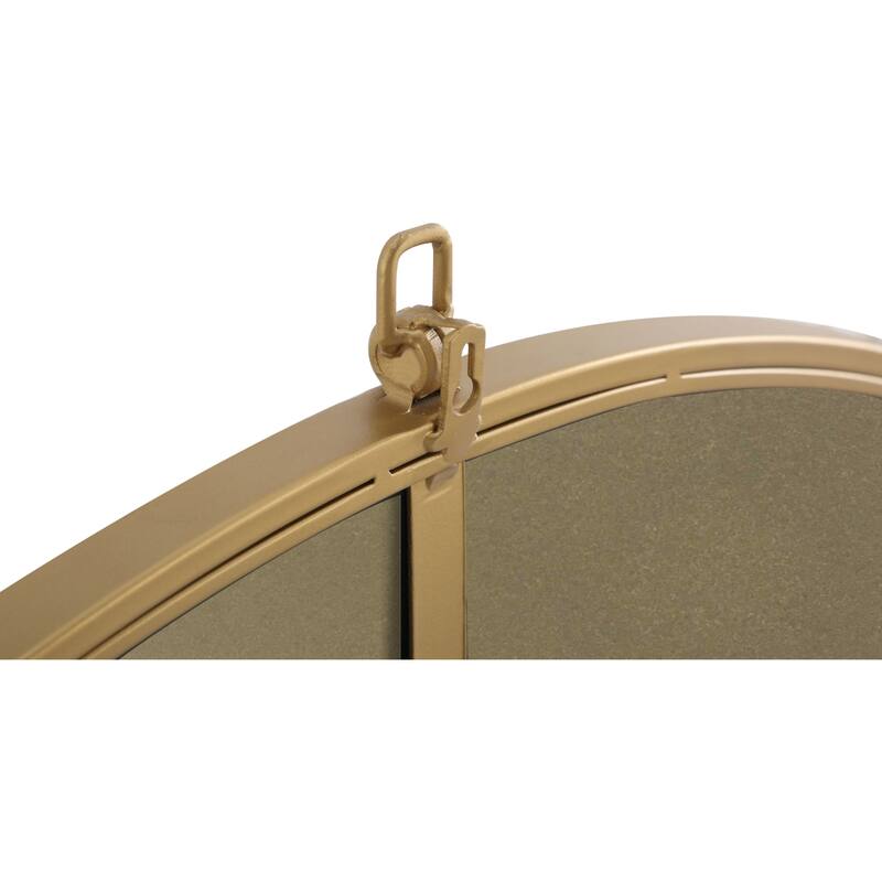 Elegant Lighting Eternity 32" Diameter Circular Metal Framed Wall
