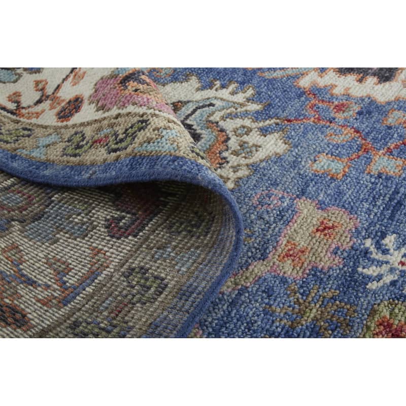 Zako Floral Stain Resistant Soft Area Rug By HomeRoots - 2' x 3'