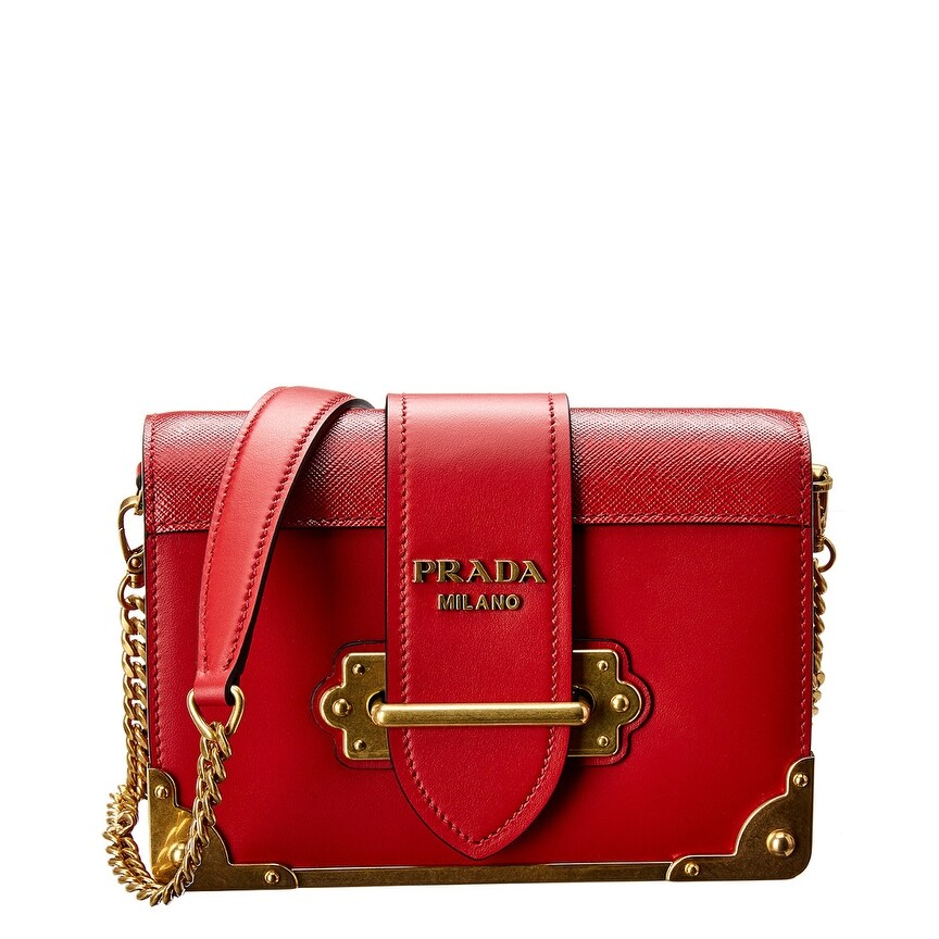 prada cahier calf leather bag