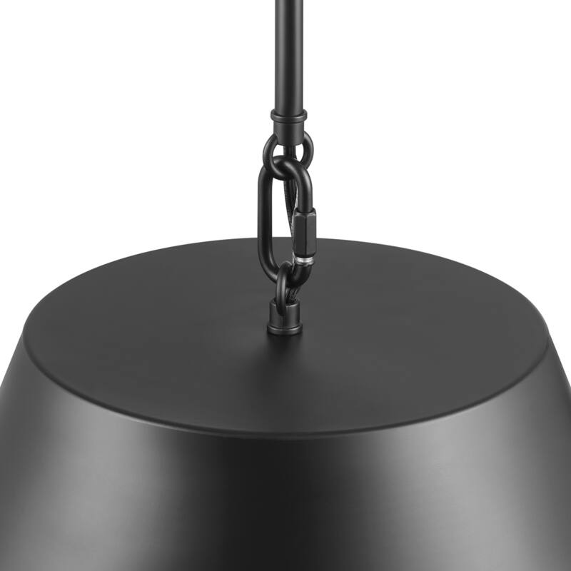 Globe Electric 91010468 18" Wide Pendant with Metal Shade