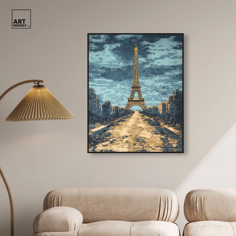 Textured Paris Embroidery Canvas by Art Remedy