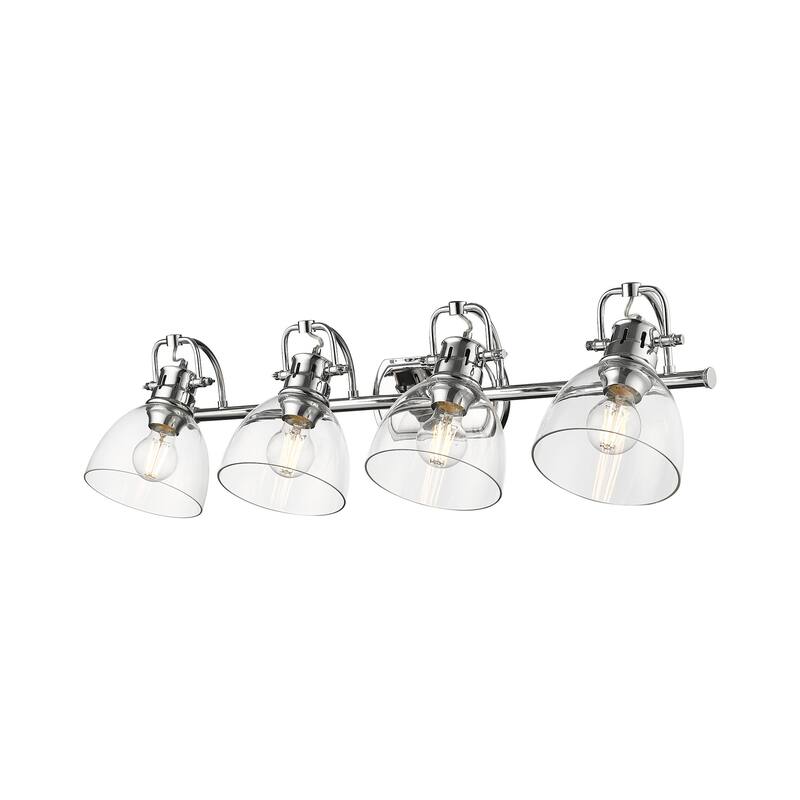 Golden Lighting 3602-BA4-CH Duncan 4 Light 34" Wide Vanity Light