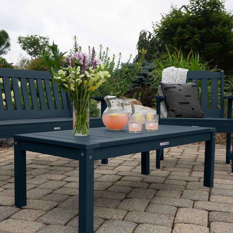 HIGHWOOD Eco-Friendly Adirondack Rectangular Coffee Table