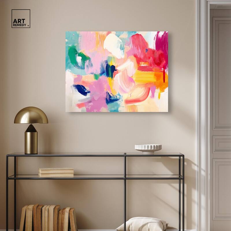 Pigment Play I Canvas by Art Remedy, Gallery Wrapped