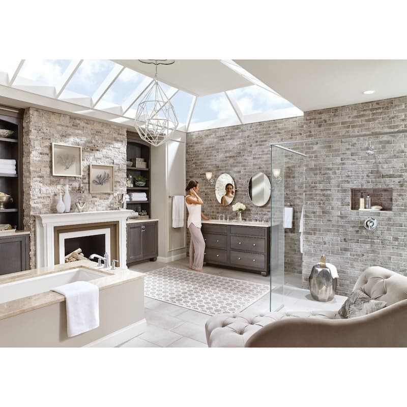 Moen TV6805 Dartmoor 1.2 GPM Widespread Bathroom Faucet with Pop-Up