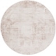 preview thumbnail 7 of 6, SAFAVIEH Whisper Cidalina Modern Abstract Rug 6'7" Round - Beige/Light Beige - Round