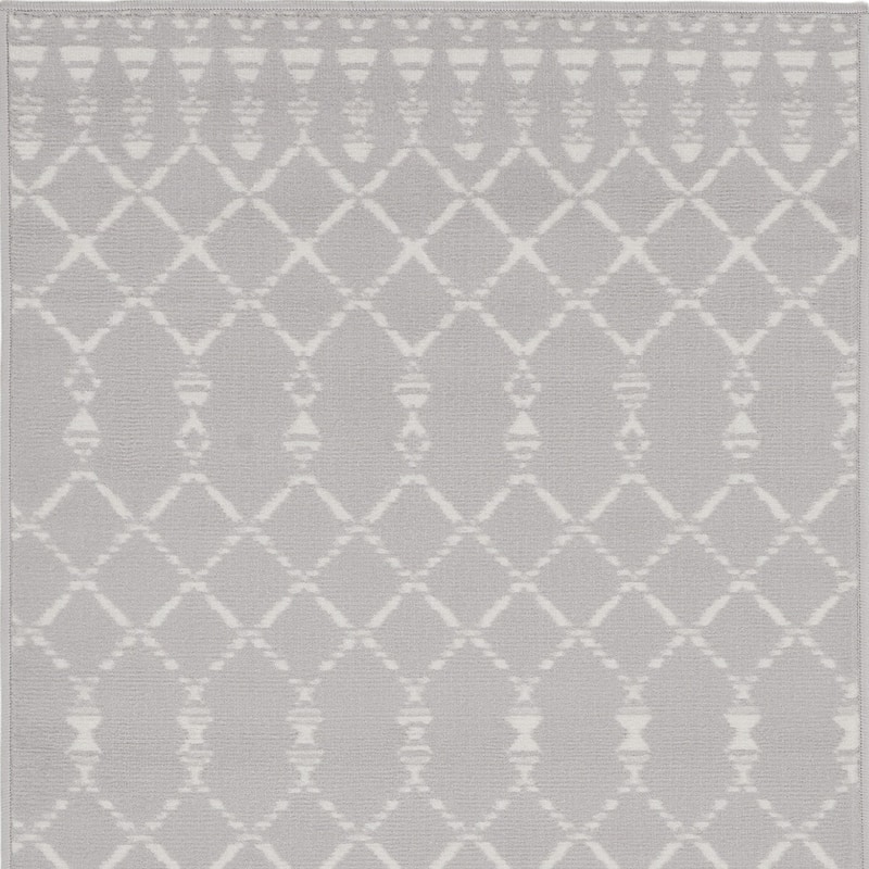 Power Loomed Geometric Modern Stain Resistant Area Rug