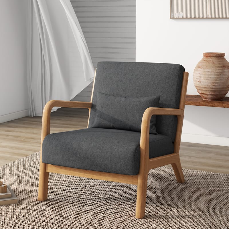Modern Upholstered Accent Chairs for Living Room