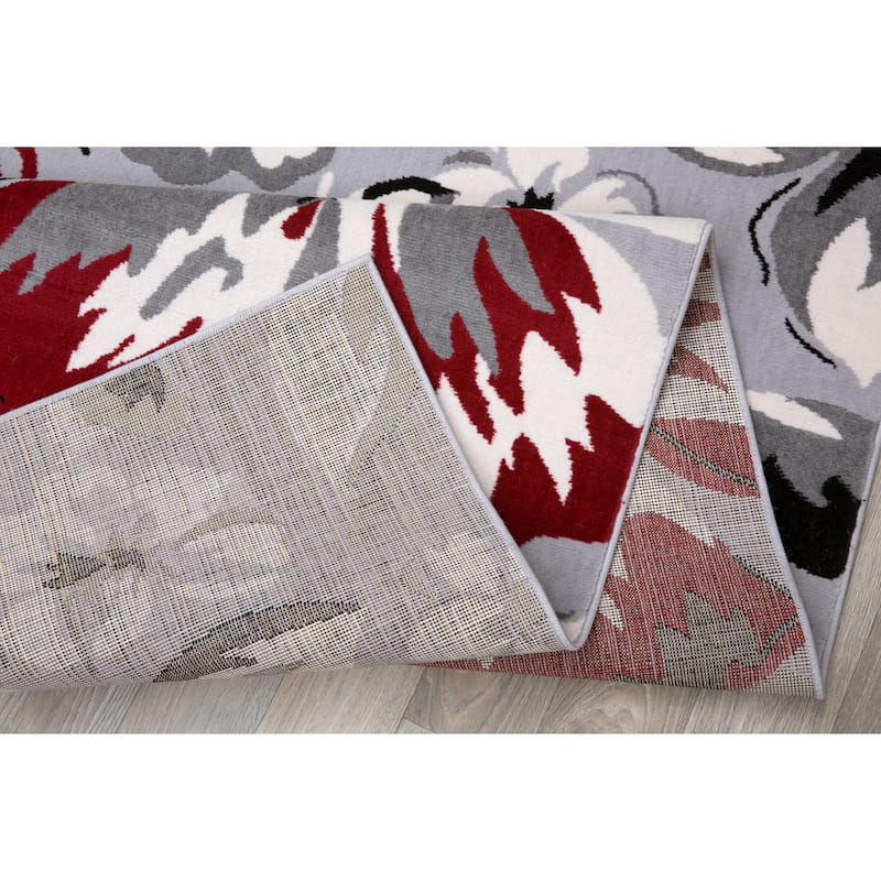 World Rug Gallery Modern Floral Design Area Rug