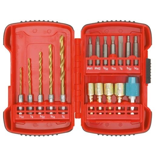 Hipp Hardware Plus 17Pc Drill/Drive Set 321244 Unit: EACH