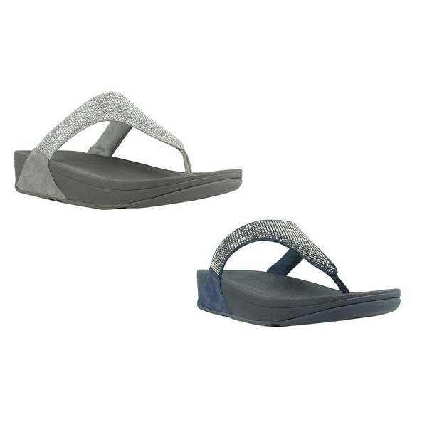 FitFlop Womens Slinky Rokkit Toe-Post T-Strap Sandals