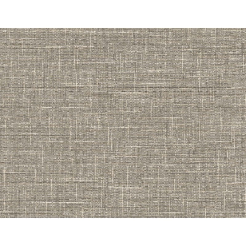DuPont Tedlar Grasmere Weave High Performance Vinyl Unpasted Wallpaper - 27 in. W x 27 ft. L - Cappuccino