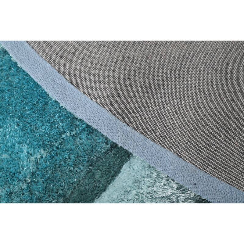 Mateos Shag Contemporary Designed Area Rug