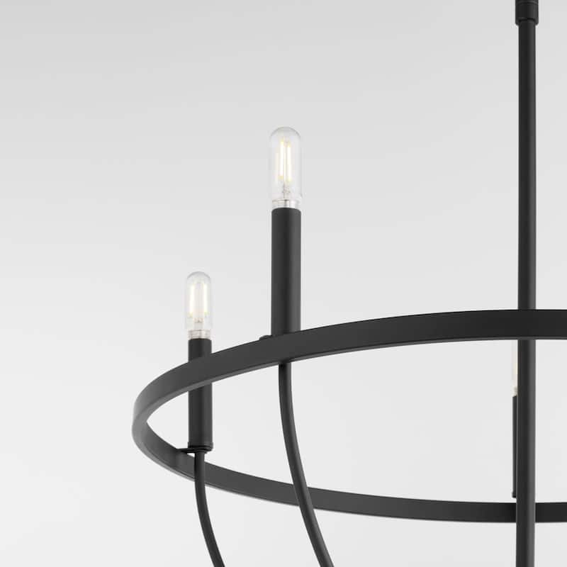 Quorum International 6374-5 Tribute 5 Light 28" Wide Ring Chandelier