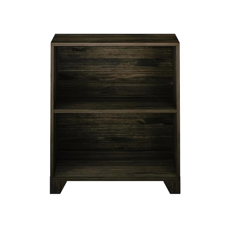 Max and Lily Farmhouse 2-Shelf Bookcase