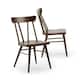 Plank and Beam Solid Wood Windsor Dining Chair - Set of 2